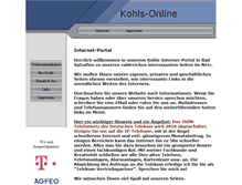 Tablet Screenshot of kohls-online.de